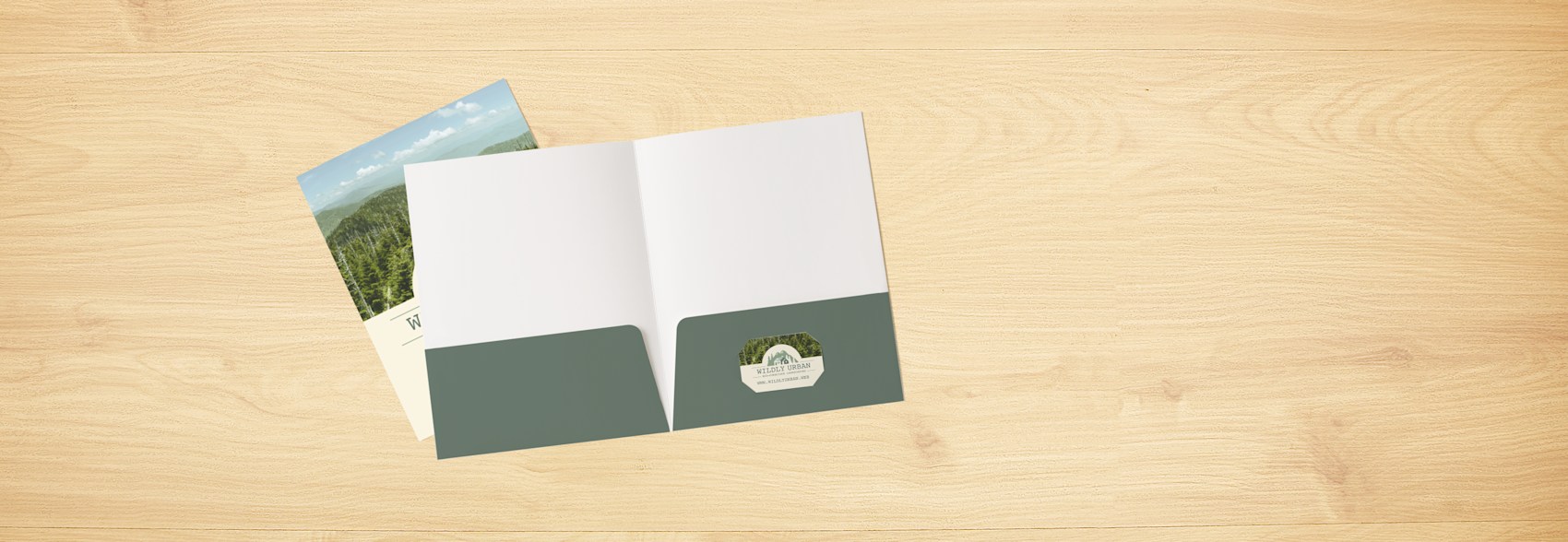 Presentation Folder, Customizable Folders With Logo & Folder Printing